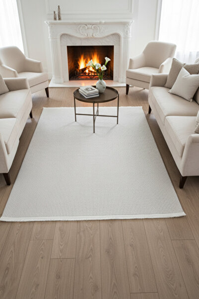 Santiva Home سجادة ممر غرفة المعيشة للأطفال باللون البيج والأبيض الاسكندنافي ...
