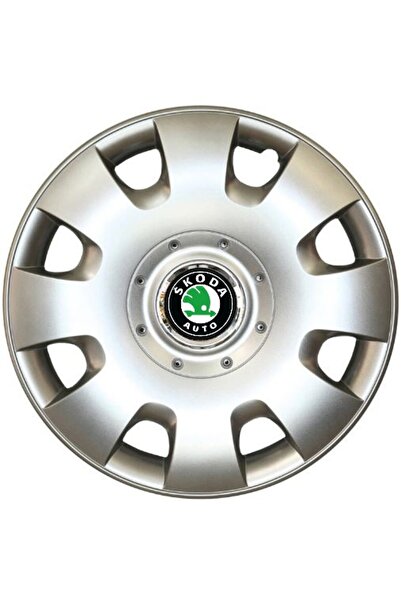 OEM Set de 4 capace pentru roți de 15 inch, pentru Skoda, model 304