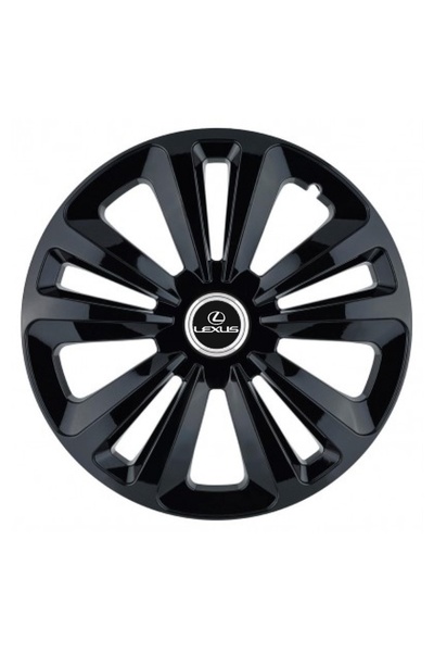 Autohelix MSA Set de 4 capace de roți Terra Black R14, pentru Lexus