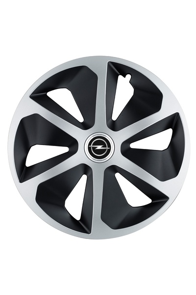 Autohelix MSA Set de 4 capace de jantă Roco Gri-Negru R17 pentru gama de mași...