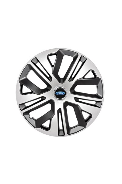 OEM Set de 4 capace de jantă Raven Grey-Black R15, pentru gama de mașini Ford
