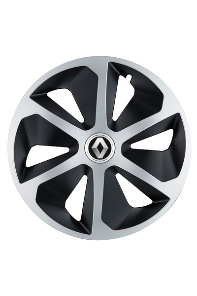 Autohelix MSA Set de 4 capace de jantă Roco Gri-Negru R17 pentru gama de mași...