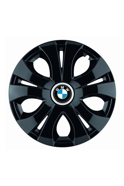 Autohelix MSA Set de 4 capace pentru roți, negru, R14, compatibile cu BMW