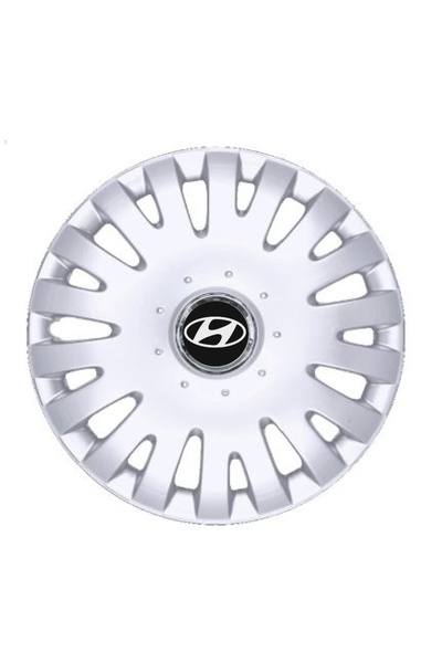 OEM Set de 4 capace pentru roți 14 inch (R14), compatibile cu Hyundai, model 211