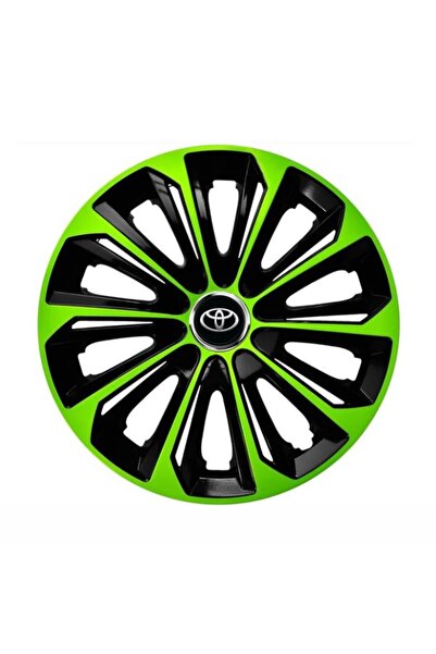 Autohelix MSA Set de 4 capace de jantă R16 verzi extra rezistente pentru gama...