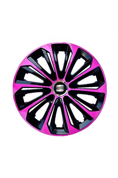 Autohelix MSA Set de 4 capace de jantă roz R16 extra rezistente pentru gama a...