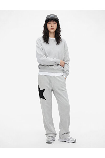 Koton بنطال رياضي واسع الساق موديل قصة فضفاضة مع تفاصيل جيب ورباط على الخصر و...