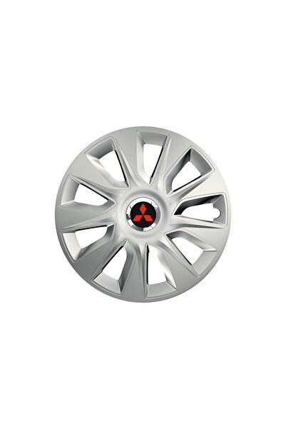 Autohelix MSA Set de 4 capace pentru roți cu inel cromat Stratos R16 pentru g...