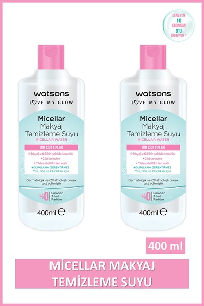 Watsons Micellar Kusursuz Makyaj Temizleme Suyu * 2 Adet