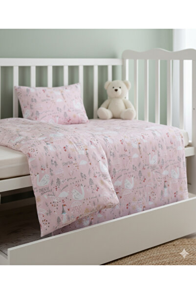 Vivesta Home طقم بيكيه للأطفال مصنوع من القطن بنسبة 100% بنمط حيوانات باللون ...