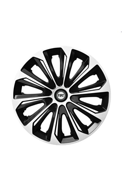 Autohelix MSA Set de 4 capace de jantă argintii extra rezistente R14 pentru g...