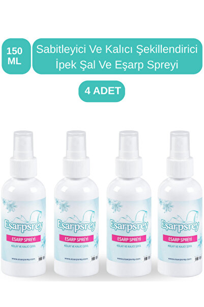 EŞARPSREY 4'LÜ DEV PAKET- KALICI ŞEKİLLENDİREN EŞARP SPREY SET (4 ADET)