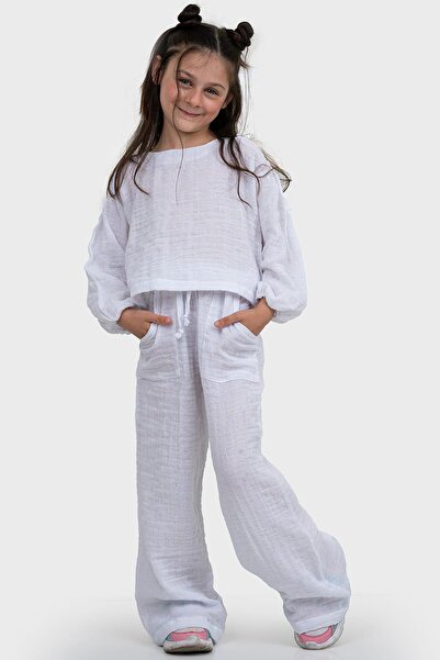 ISPARTALILAR 3232 Devojčin kostim Gornji i donji deo