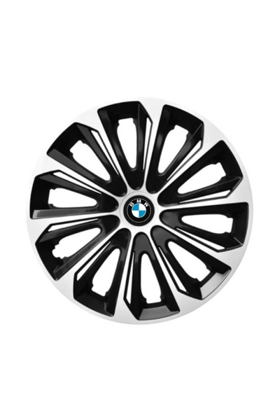 Autohelix MSA Set de 4 capace de jantă argintii R14 extra rezistente pentru g...