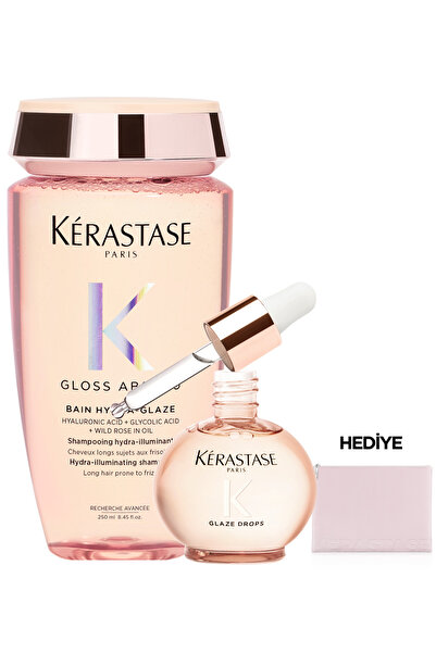Kerastase Gloss Absolu Elektriklenme Karşıtı Saç Bakım Seti - Bain & Oil
