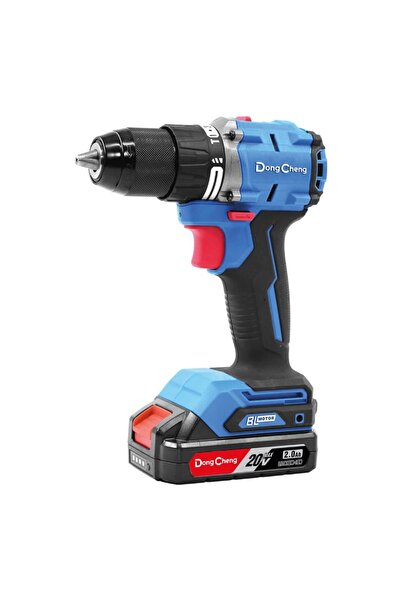 Genel Markalar DCJZ-2060I 20V 2.0AH Kömürsüz Akülü Kırıcı Delici Vidalama Mak...