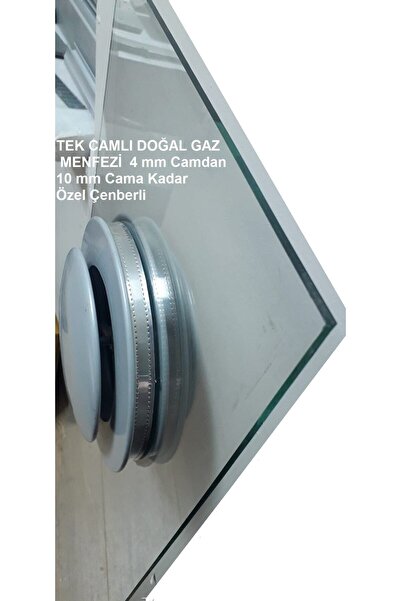 Temmenfez Doğalgaz Menfezi Tek Camlı Pencere Özel Imalat Geçme Çemberli 4 Mm ...