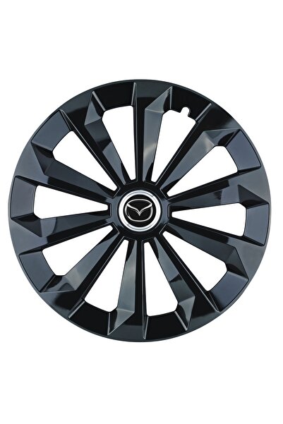 OEM Set de 4 capace de jantă Fame Black R14 pentru gama de mașini Mazda