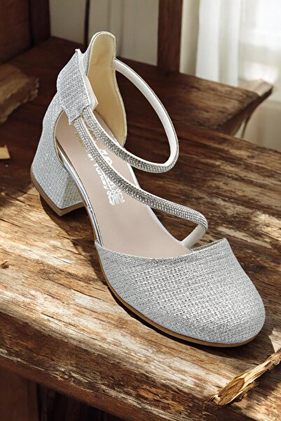 ayakkabiburada 354 Evening Dress Girls' Heeled Shoes Girls' Engagement Evenin...