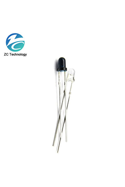 Choice 10 أزواج من مصابيح LED مقاس 3 مم F3 3 مم F5 5 مم 940 نانومتر، باعث الأ...