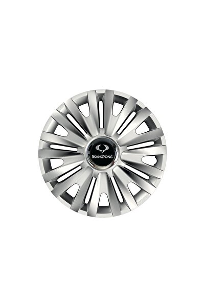 Autohelix MSA Set de 4 capace de roți cu inel cromat Royal R14 pentru gama au...