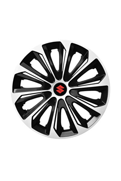 Autohelix MSA Set de 4 capace de jantă argintii R14 extra rezistente pentru g...