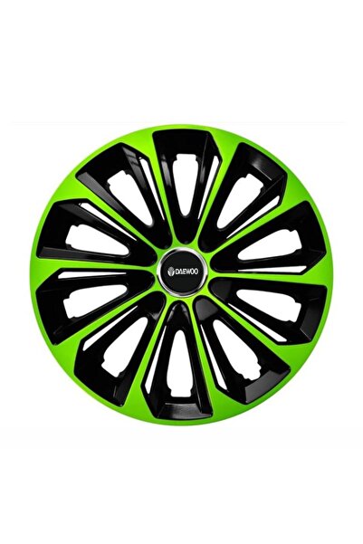 Autohelix MSA Set de 4 capace de jantă R16 verzi extra rezistente pentru gama...