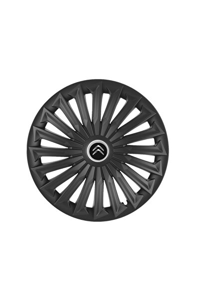 Autohelix MSA Set de 4 capace de jantă Joy R15 pentru gama de mașini Citroen