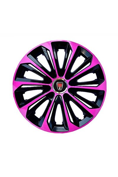 Autohelix MSA Set de 4 capace de jantă roz R15 extra rezistente pentru gama d...