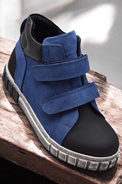 ISPARTALILAR 3565 Ortopedsko Muške cipele za čamac sa čičkom za decu Protivkl...