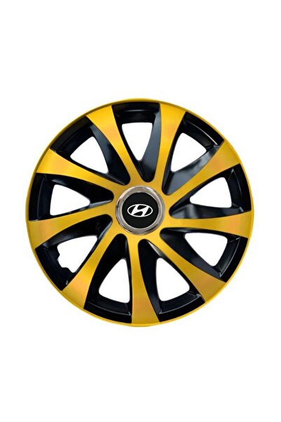 Autohelix MSA Set de 4 capace de jantă Drift extra gold R15 pentru gama auto ...