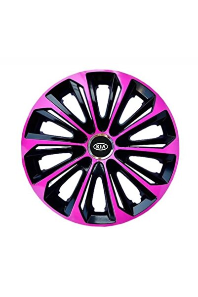 Autohelix MSA Set de 4 capace de jantă roz R16 extra rezistente pentru gama d...