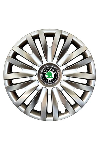 OEM Set de 4 capace pentru roți 16 inch (R16) Model 412, pentru Skoda