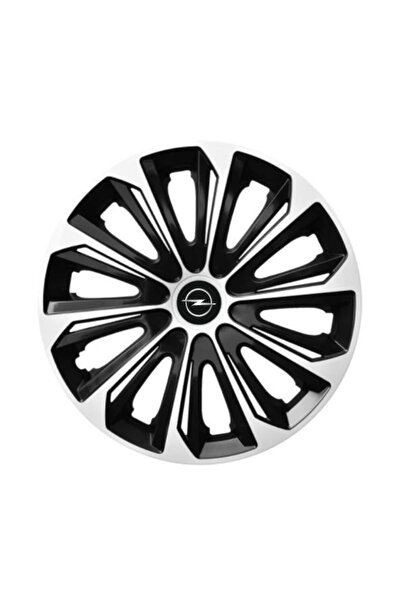 Autohelix MSA Set de 4 capace de jantă argintii extra rezistente R15 pentru g...