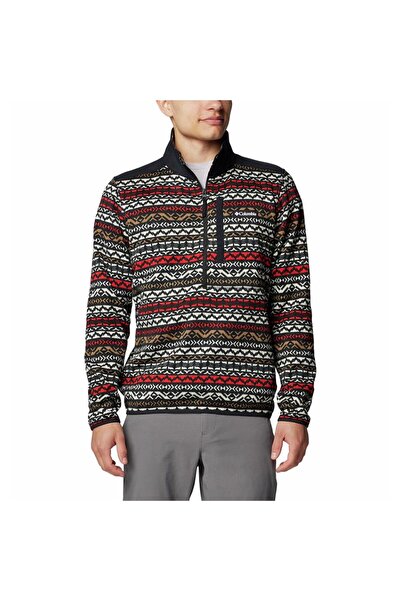 Columbia Sweater Weather Printed Half Zipper Ii Men's Fleece Top