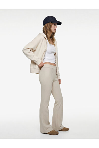 Koton Φούτερ Modal Blend καμπάνα με λεπτομέρεια ραφής