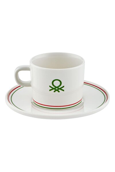 Benetton Home 2-Piece Coffee Tea Cup Set-4 Pcs