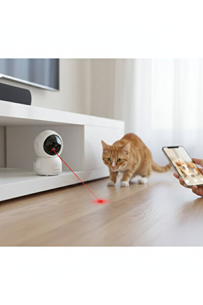 Zilvana Wi-Fi Akıllı Güvenlik Kamerası Bebek ve Ev Kamerası Hareket Takibi Ge...