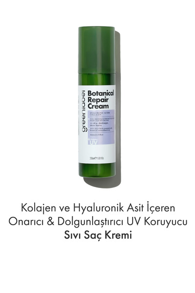 Greenlabel Hyaluronik Asit & Kolajen Kuru Ve Cansız Saçlara Özel Sıvı Saç Bak...