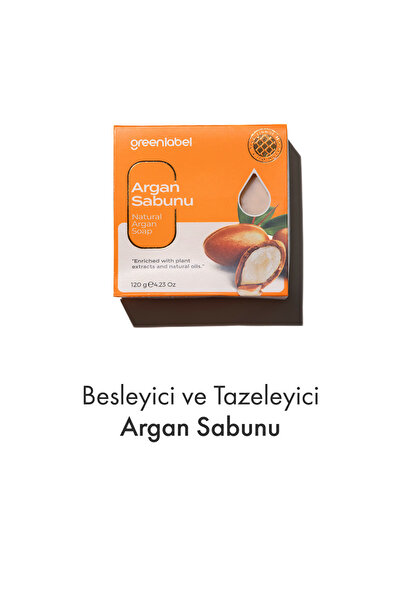 Greenlabel Argan Sabunu Natural Besleyici Ve Tazeleyici 120 Gr.