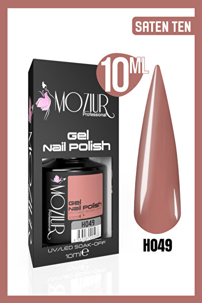 MOZIUR Kalıcı Oje Uv Led H049 (NUDE SERİSİ) 10ml