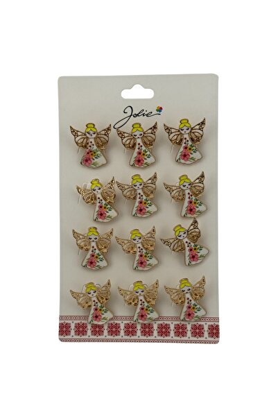 Flippy Set 12 brose Martisor pentru Copii Ingeras,Jolie