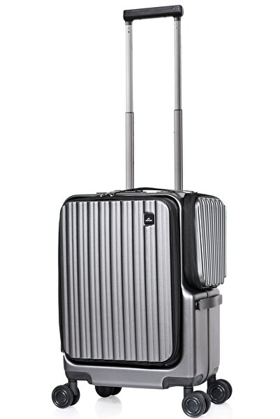 MORANO Morano Smart Cabin Luggage with Large Storage Space and Side Pocket 37...