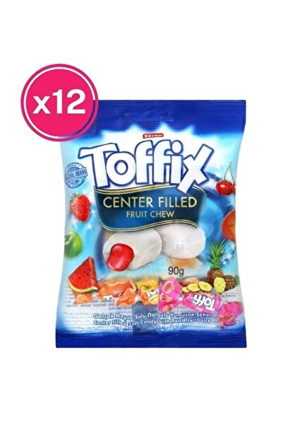 Elvan توفيكس ميكس 90 جرام. (12 قطعة)