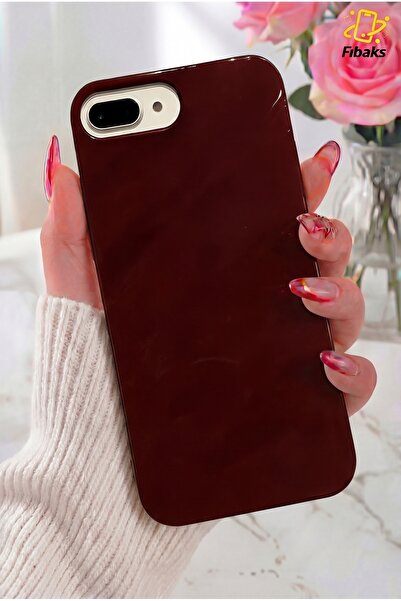 Fibaks حافظة لهاتف ابل ايفون 7/8 بلس، غطاء سيليكون ممتص للصدمات، بتصميم مموج ...