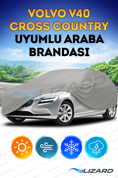 ByLizard Volvo V40 Cross Country Hatchback (HB) Compatible Car Cover - Cover