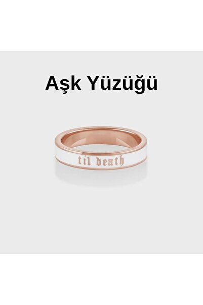 Generic 925 Ayar Gümüş Sonsuza Kadar Aşk Yüzüğü – Til Death Model – Erkek & K...