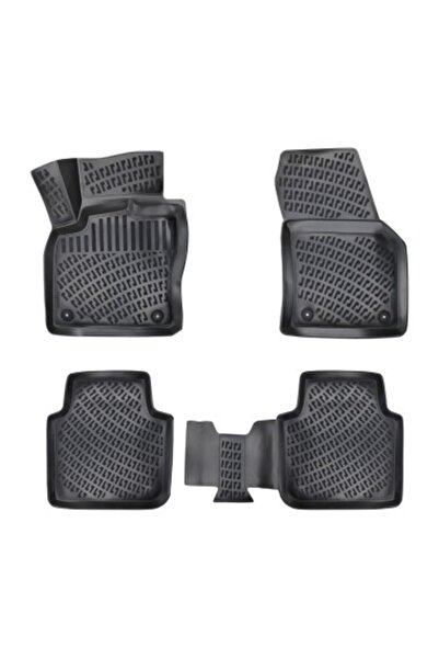 Umbrella Set covorașe auto din cauciuc, tip tavă, Skoda Kodiaq 2016-