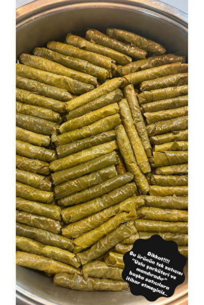 Genel Markalar YAPRAK sarma özel ev yapımı zeytinyağlı (pişmiş) 1kg.