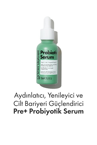 Greenlabel Pre Probiyotik Serum Aydınlatıcı Yenileyici Ve Cilt Bariyeri Güçle...